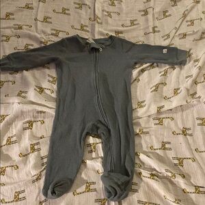 Cozy Gray Kids One Piece